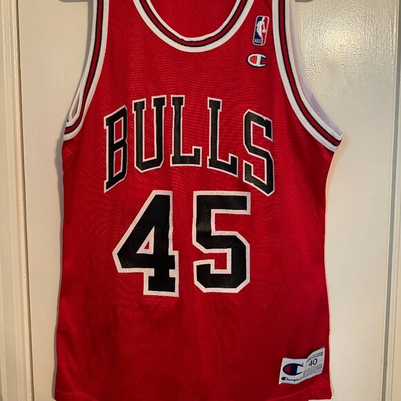 Champion Other - *VINTAGE* Michael Jordan #45 Bulls Jersey - Size 40